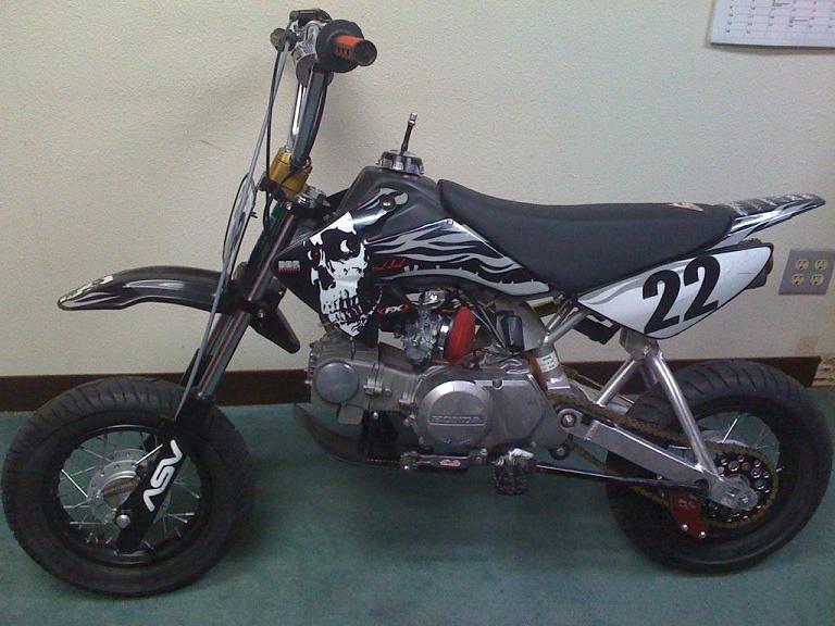 CRF 50 Extended forks