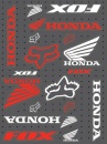 FOX &  HONDA stickers