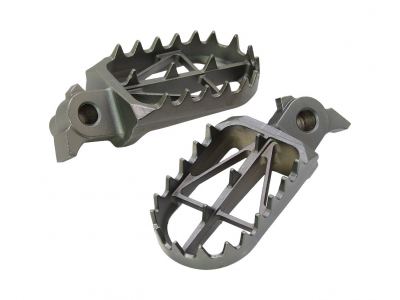 DRC - 50mm Wide Footpegs for DRZ110 - KLX110 - KLX110L