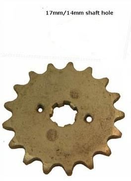 15T Front Sprocket 420 Pit Bikes