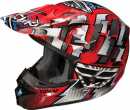 Fly - Kinetic Dash Helmet - Red/White/Black Fly - Kinetic Dash Helmet - Red/White/Black1