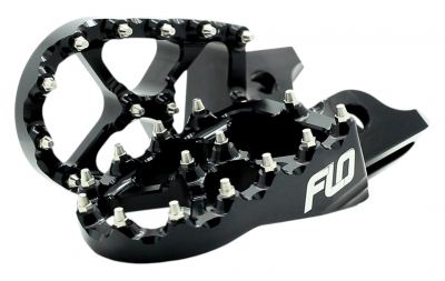 FLO Motorsports - Pro Series Foot Pegs in Black for KLX140