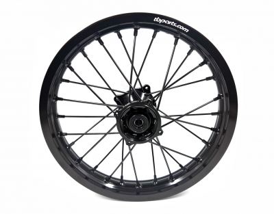 TBparts - 16" CNC Rear Wheel Assembly for KLX140